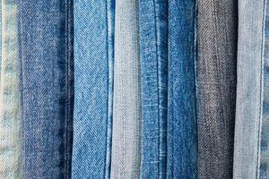 Denim Blue Jeans Textur Hintergrund foto