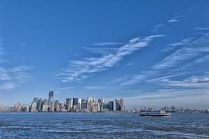 Blick auf New York Manhattan foto