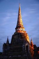 Wat Phra Sri Sanphet in Thailand foto