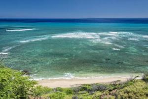 hawaii oahu hanauma buchtansicht foto