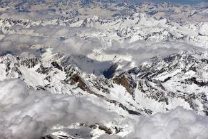 alpen luftaufnahme foto