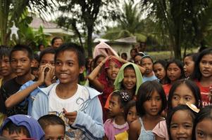 Cebu - Philippinen - 1. Januar 2013 - jährliches Waisenkinderfest foto