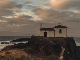 die kapelle der virgen del puerto. Galicien, Spanien foto