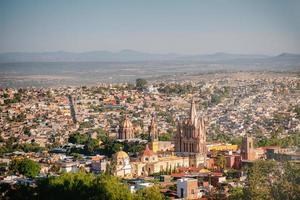 kirche von san miguel de allende foto