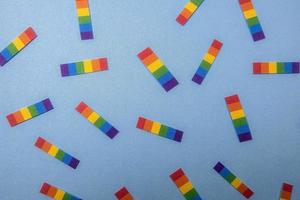 homosexuelle lgbt-farben strukturierter hintergrund foto