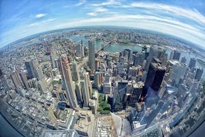 New York - USA - 13. Juni 2015 Manhattan Luftbild vom Freedom Tower foto