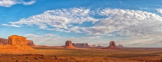 Monument Valley View Landschaftspanorama foto