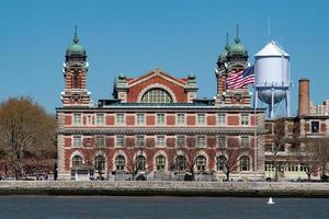 ellis island gebäude new york foto