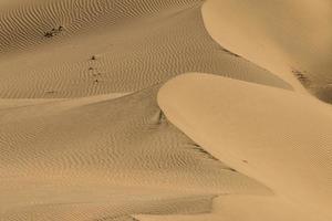 abstraktes Detail aus Sand in den Dünen foto