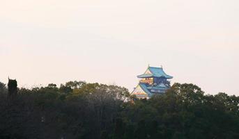 Burg von Osaka in Osaka, Japan foto