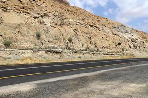 Autobahn in Israel von Norden nach Süden foto