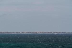 szene im mediterranen strandresort in tunesien. foto