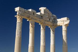 Apollo-Tempel in der Seite foto