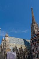 st. Stephansdom im Zentrum von Wien, Österreich foto