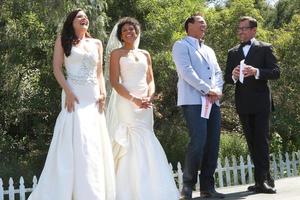 los angeles - 14. apr. heather tom, karla mosley, mark steines, lawrence zarian im haus und in der familie feiert am 14. april 2017 in los angeles, ca foto