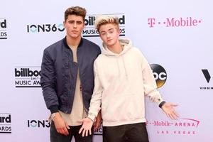 las vegas - 21. mai jack gilinsky, jack johnson bei den billboard music awards 2017 - ankunft in der t mobile arena am 21. mai 2017 in las vegas, nv foto