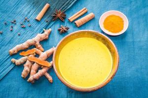 Bio Curcumin Honig goldene Milch foto