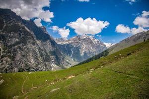 Landschaftsfoto der Berge foto