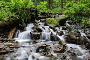 Zeitraffer des Flusses foto