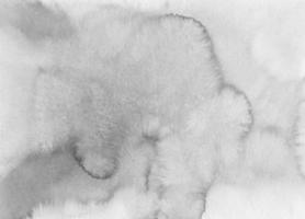 abstrakte ruhige graue Aquarellhintergrundbeschaffenheit, handgemalt. künstlerischer Schwarz-Weiß-Hintergrund, Flecken auf Papier. Aquarell monochrome Malerei Tapete. foto