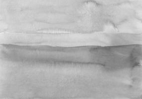 aquarell dunkelgrauer hintergrund. handbemalte schwarz-weiße textur. einfarbige flüssige Überlagerung foto