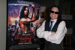 los angeles, 9. okt. - tommy wiseau bei the samurai cop 2 - deadly vengeance premiere im laemmle noho am 9. oktober 2015 in north hollywood, ca foto