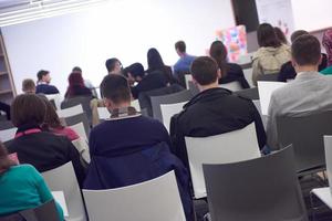 Konferenzsprecheransicht foto