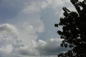 Himmel und Wolken foto