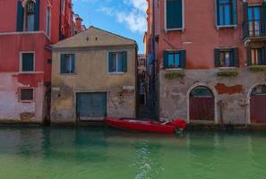 rote Gondel, Venedig. foto