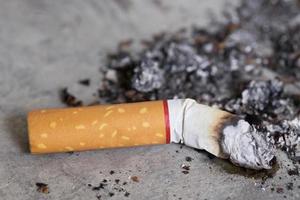 Zigaretten, Nikotin, sind lebensgefährlich. foto
