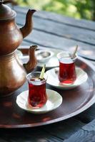 türkischer Tee foto