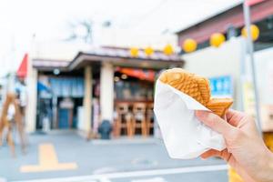 Taiyaki - Pfannkuchen-Fischrasur im japanischen Stil foto