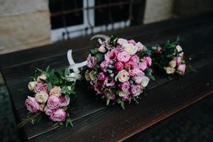 Hochzeitsstrauß mit Rosen