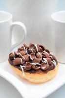 Coco Crunch Schokoladenkuchen foto