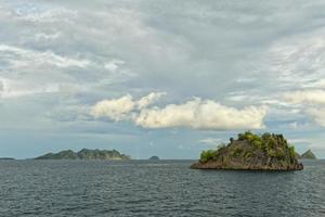 raja ampat papua riesige panoramalandschaft foto