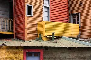 la boca gemaltes haus in buenos aires foto