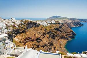 Panoramablick auf die Insel Santorin, Griechenland