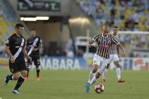 rio, brasilien - 30. märz 2018 - marcos junior spieler im match zwischen fluminense und vasco durch das halbfinale der carioca-meisterschaft im maracana-stadion foto