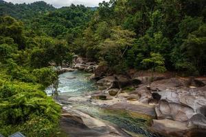 luftaufnahmen von babinda boulders qld australien foto