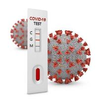 Schnelltest auf Coronavirus 2 foto