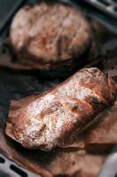 frisch gebackenes Brot foto