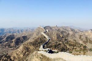 Chinesische Mauer foto