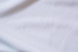 weißer fußball trikot kleidung stoff textur sportbekleidung hintergrund foto