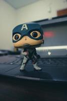 Jakarta, Indonesien im Oktober 2022. Marvel Avengers Endgame Captain America foto