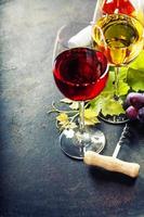Wein und Trauben foto