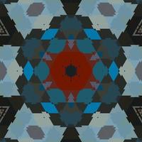 illustration grafikdesign abstraktes muster dreieckiges kaleidoskop marrei 3 foto