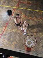 Ansicht Basketballspiel foto