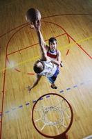 Ansicht Basketballspiel foto