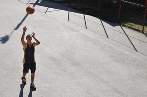 Street-Basketball-Ansicht foto