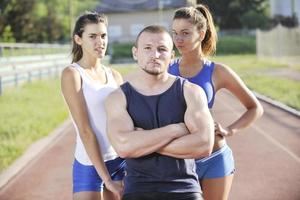 Sicht der Leichtathletik-Mannschaft foto